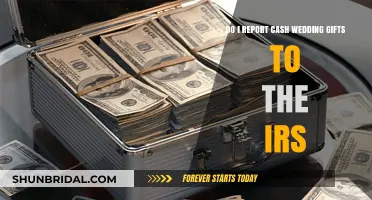 Reporting Cash Wedding Gifts to the IRS: What You Need to Know