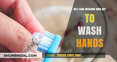 Hand Washing Etiquette With Your Wedding Ring