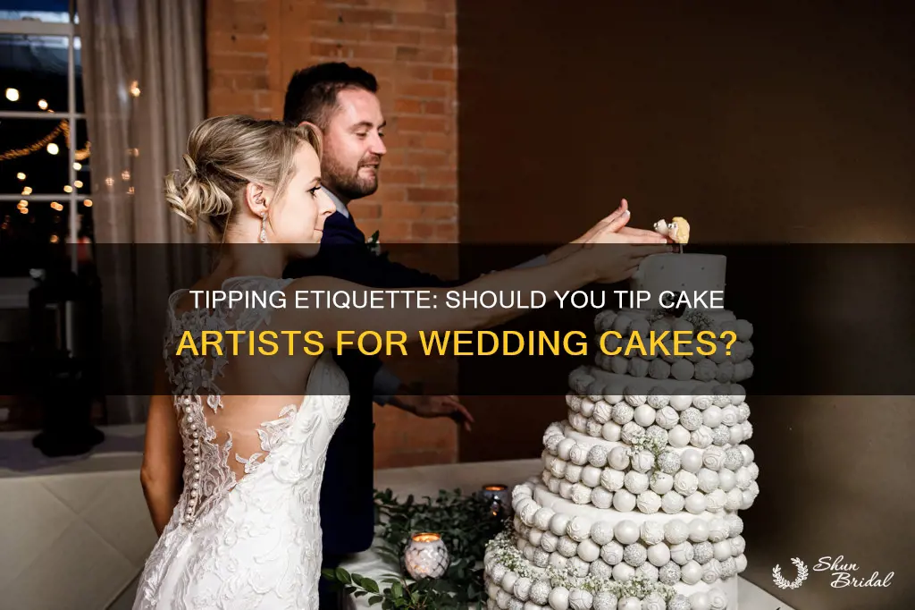 do I tip the cake people for the wedding