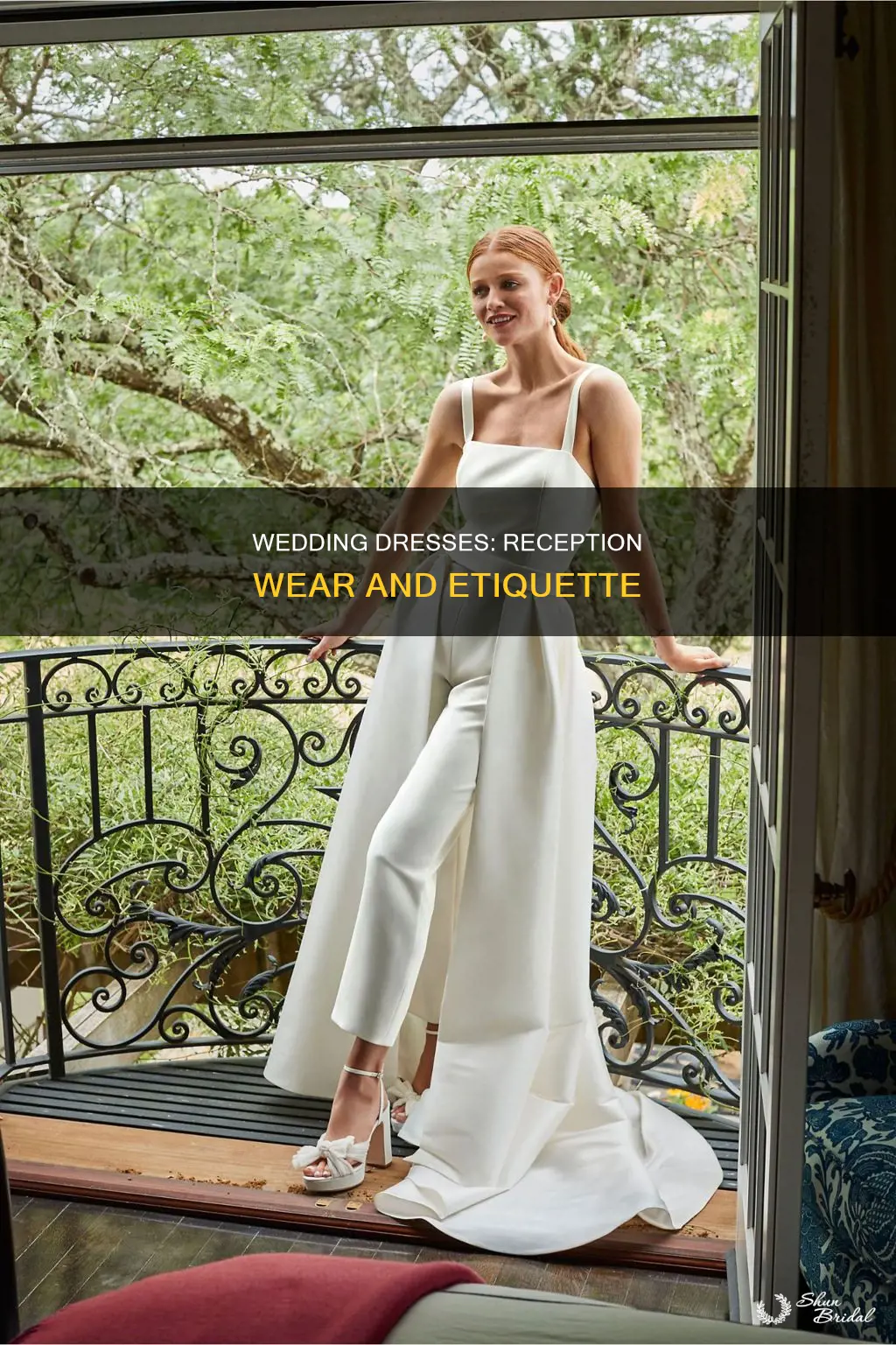 do I wear my wedding dress to the reception