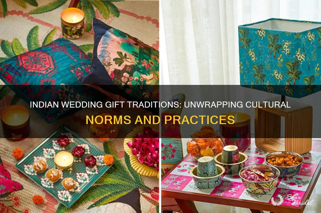 do indians not do gifts for weddings