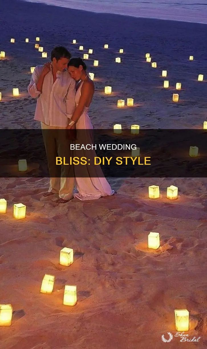 do it yourself beach wedding