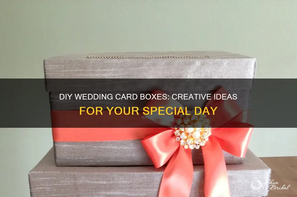 do it yourself card boxes for weddings