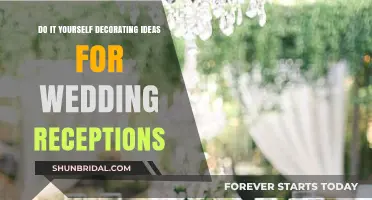 Creative DIY Wedding Reception Decor Ideas