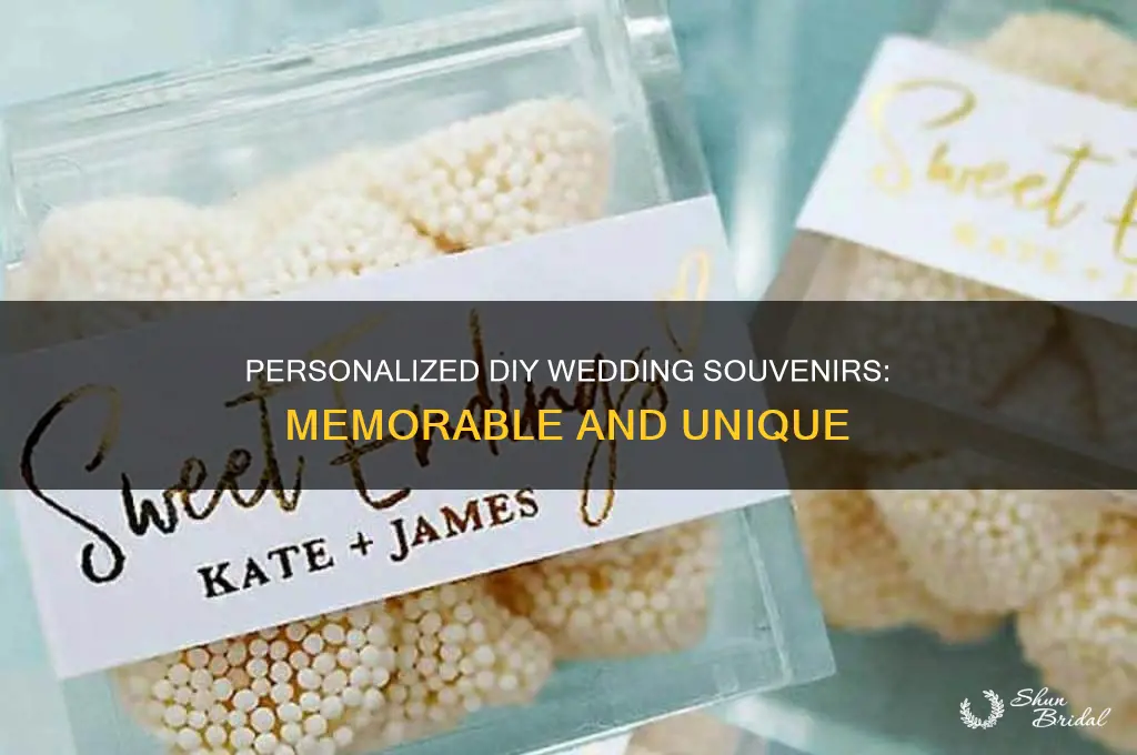 do it yourself diy wedding souvenirs