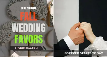 Fall Wedding Favors: DIY Ideas for a Cozy Celebration
