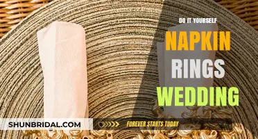 Creative Napkin Rings for Your Dream Wedding