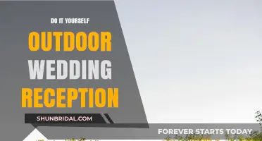 Outdoor Wedding Reception: DIY Decor and More