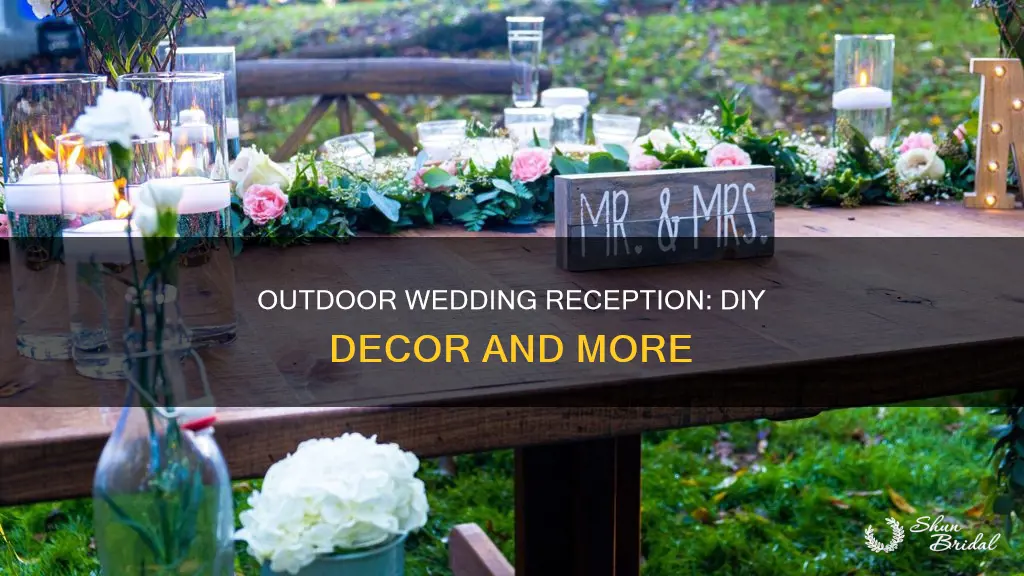 do it yourself outdoor wedding reception