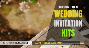 Rustic Wedding Invitation Kits: DIY Guide for Your Big Day