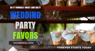 DIY Sweet & Salty Wedding Favors: Easy, Affordable, and Delicious Ideas