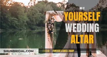 Creative DIY Wedding Altar Ideas for Your Big Day