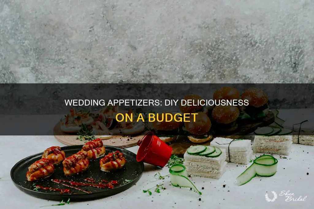 do it yourself wedding appetizers