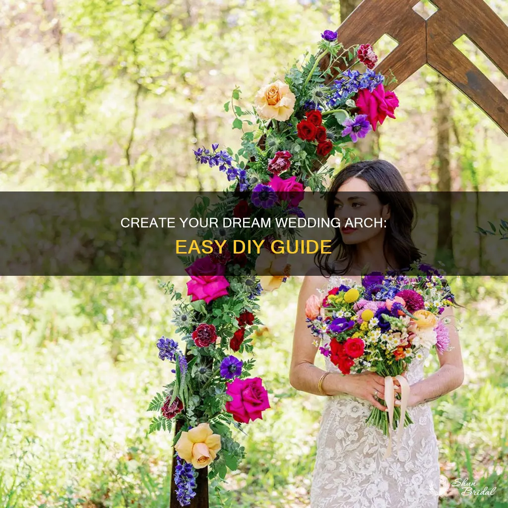 do it yourself wedding arch