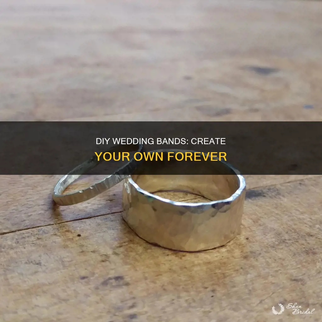 do it yourself wedding bands