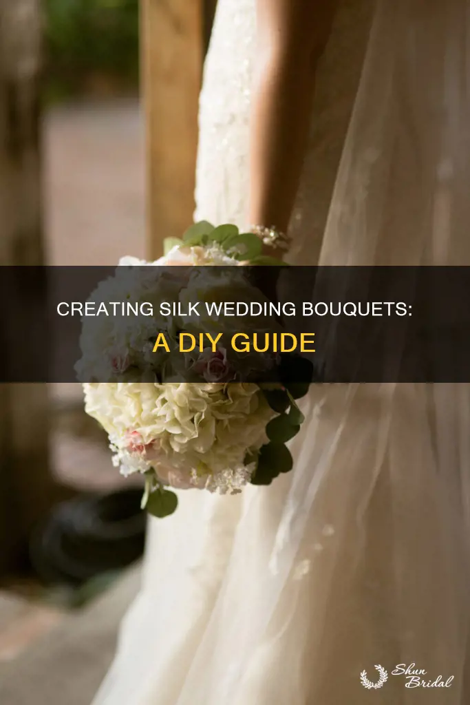 do it yourself wedding bouquets silk