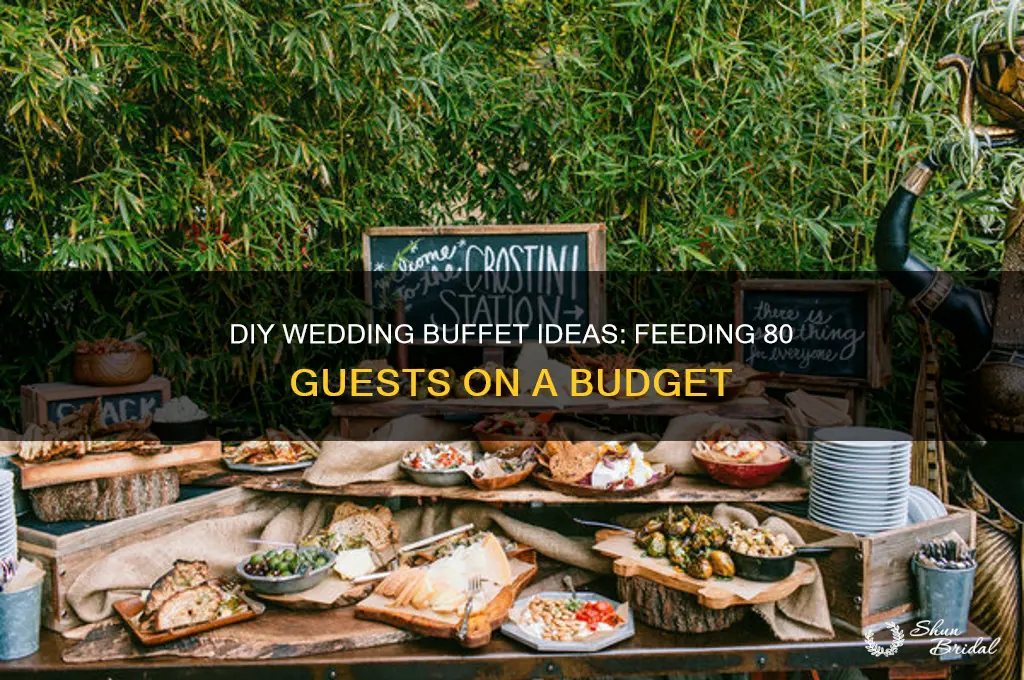 do it yourself wedding buffets for 80 people