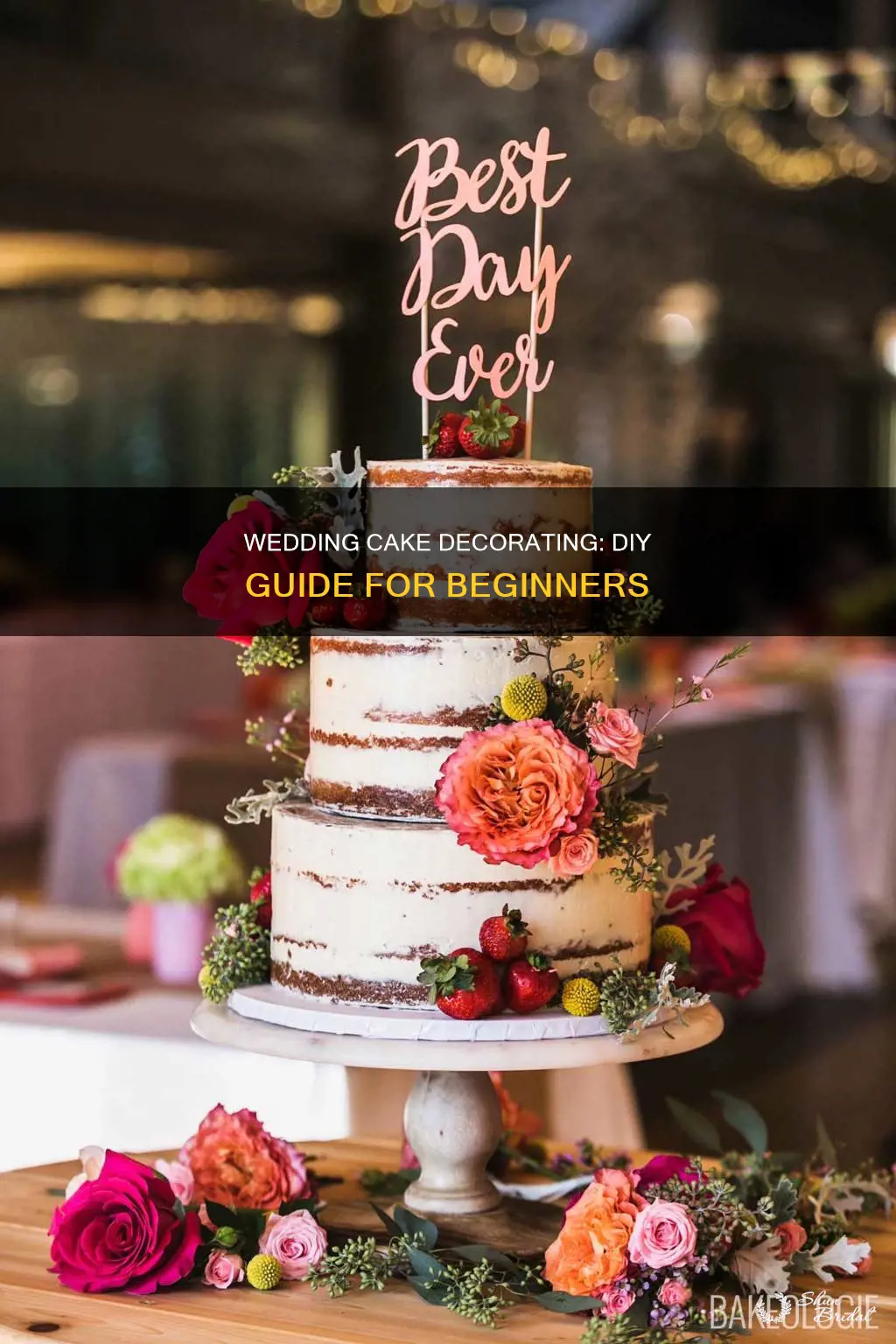 do it yourself wedding cake decorating