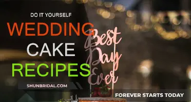 Wedding Cake Recipes: DIY Deliciousness for Your Big Day