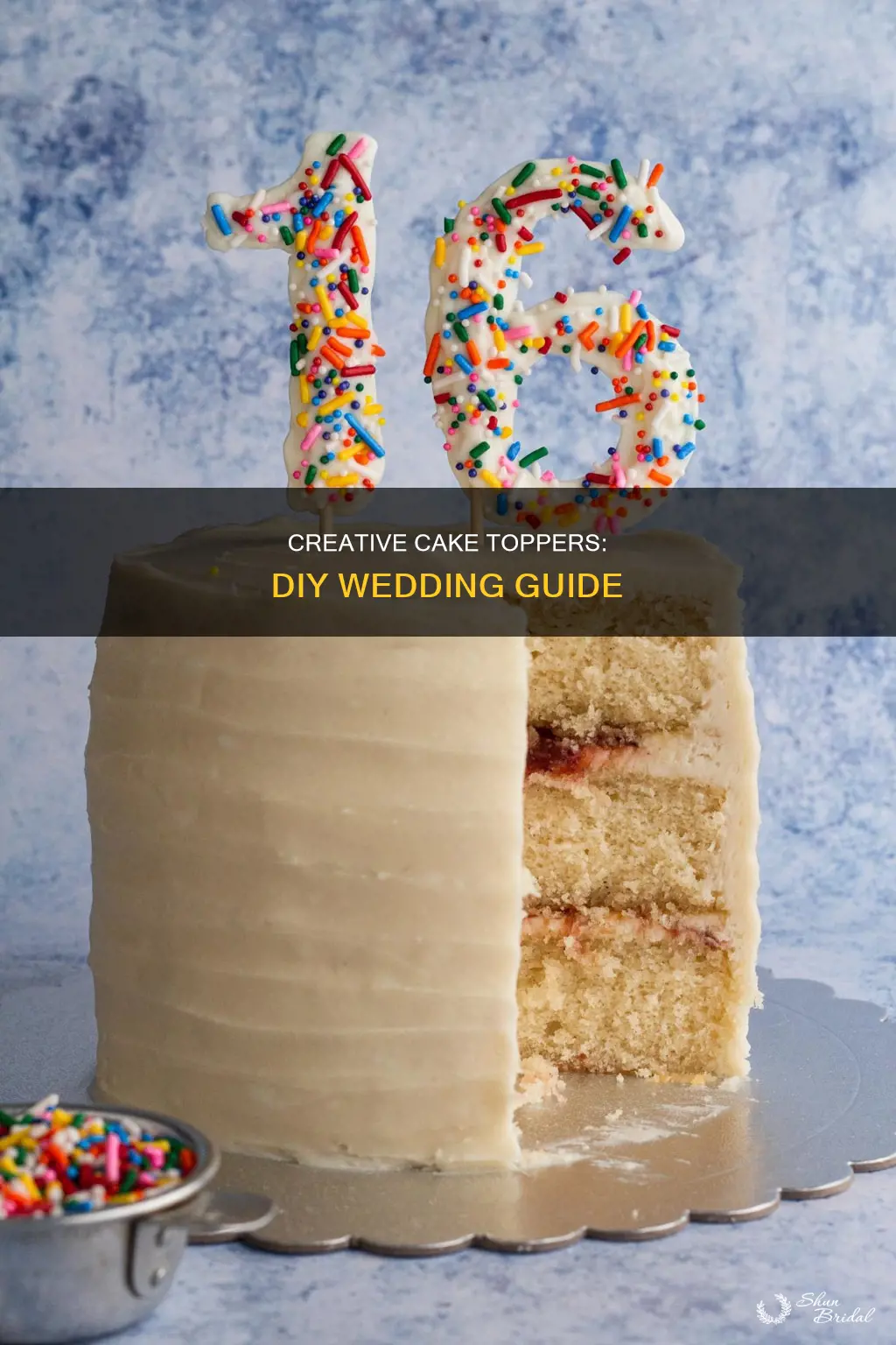 do it yourself wedding cake toppers