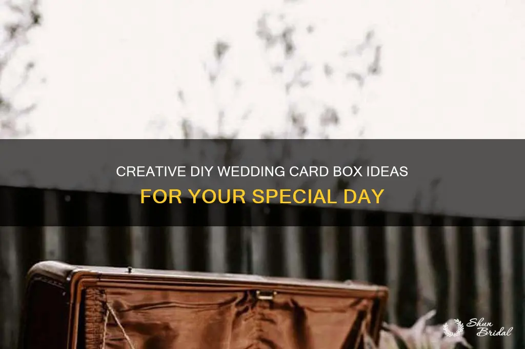 do it yourself wedding card box diy