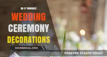 Creative DIY Wedding Decor Ideas for a Personalized Ceremony