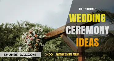 Creative DIY Wedding Ceremony Ideas for a Personalized Celebration