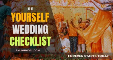 Your DIY Wedding: A Comprehensive Checklist