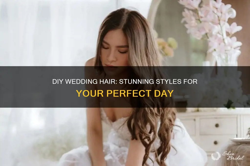 do it yourself wedding day hair