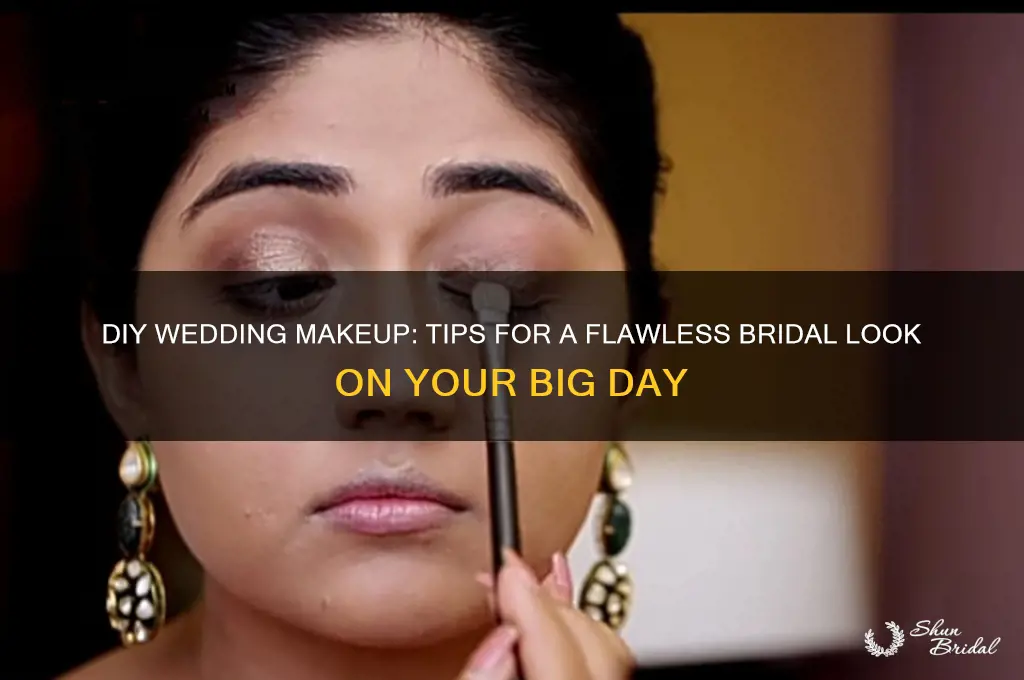 do it yourself wedding day makeup