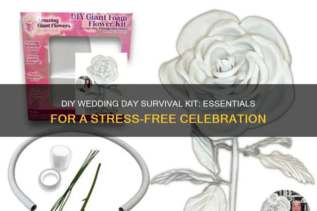 do it yourself wedding day survival kit