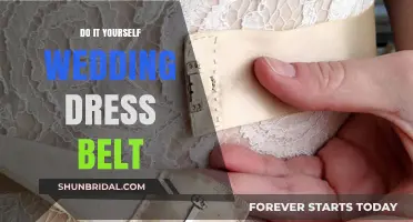 DIY Wedding Dress Belt: Embellish Your Gown