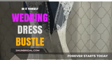 Creating Your Own Wedding Dress Bustle