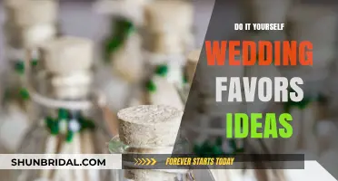 Creative DIY Wedding Favor Ideas for Your Big Day
