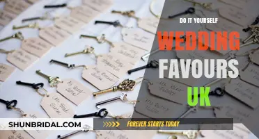 Personalised Wedding Favours: DIY Ideas for UK Brides