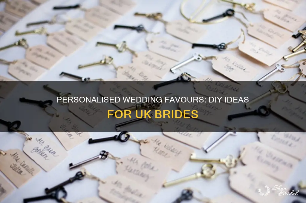 do it yourself wedding favours uk