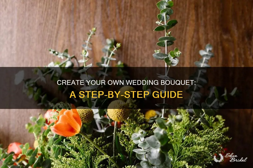 do it yourself wedding flower bouquet