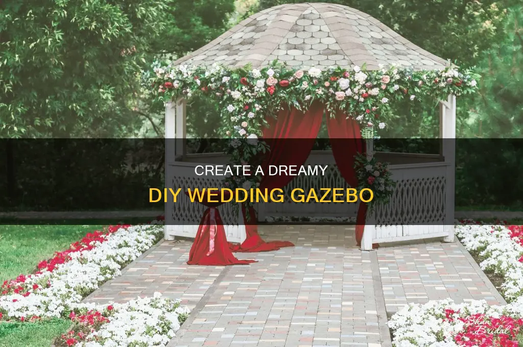 do it yourself wedding gazebo