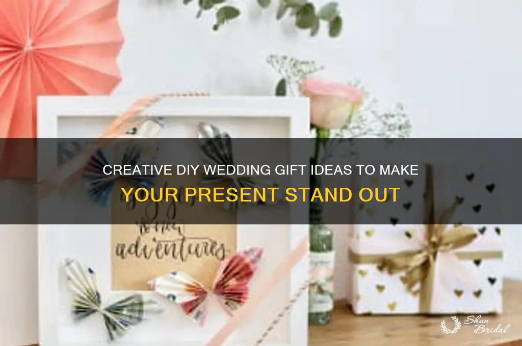 do it yourself wedding gifts