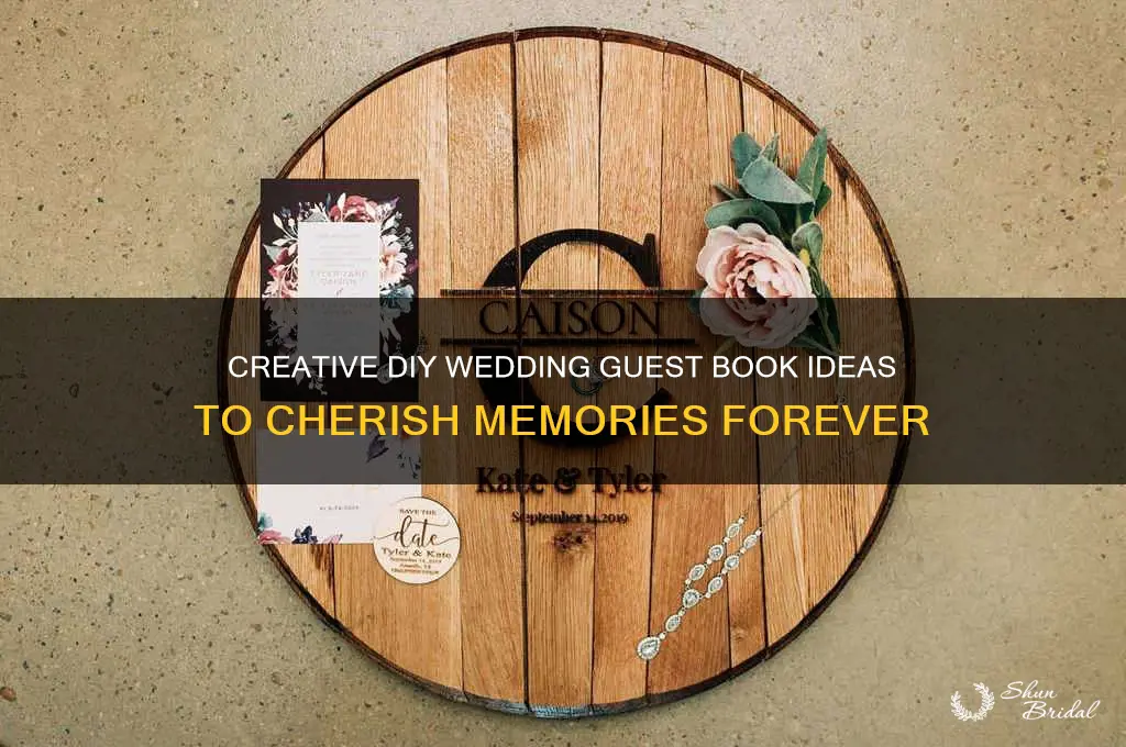 do it yourself wedding guest book ideas