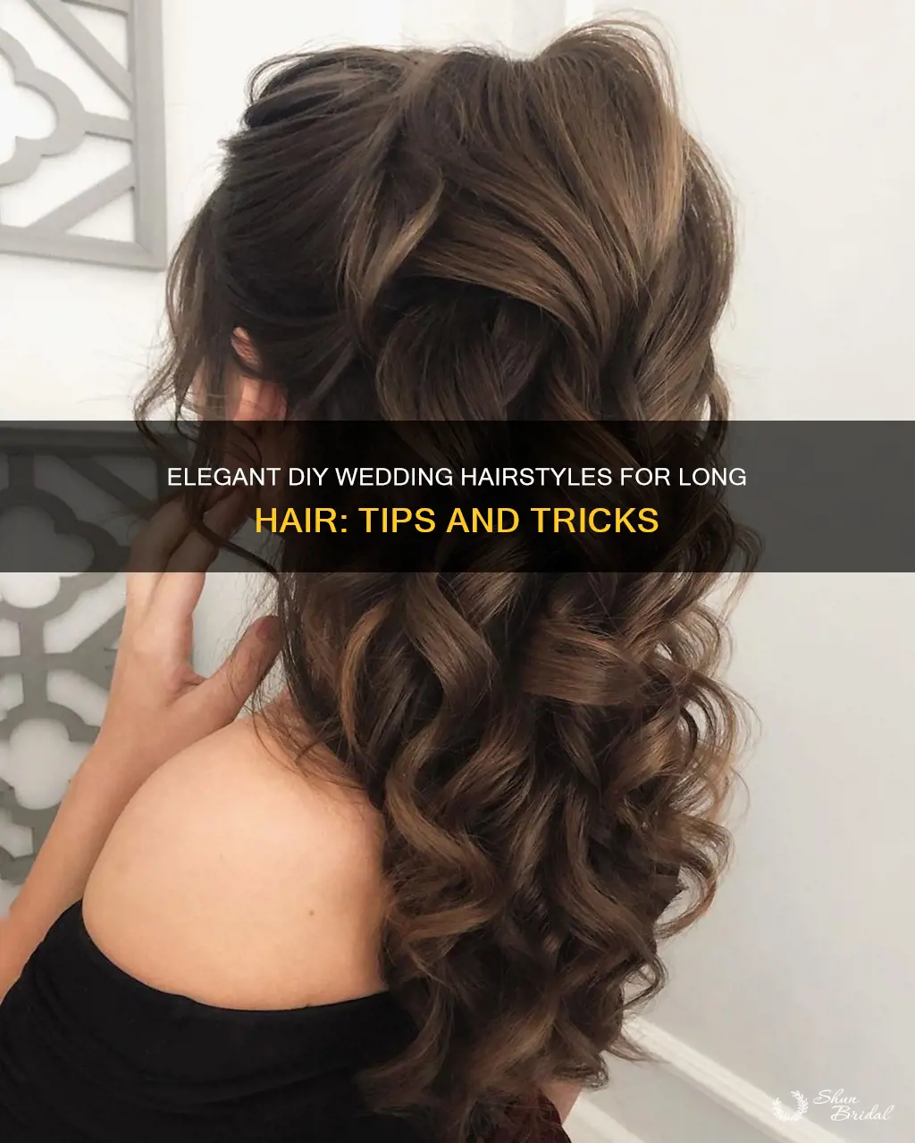 do it yourself wedding hairstyle long hair