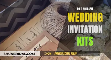 DIY Wedding Invitation Kits: Creative, Affordable, and Unique