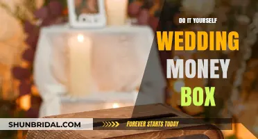 Creative DIY Wedding Money Box Ideas