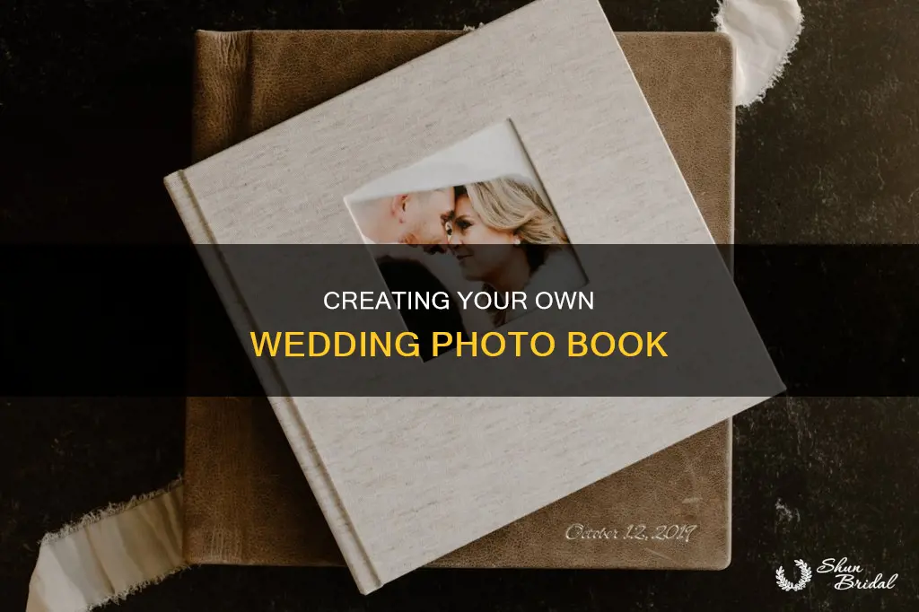 do it yourself wedding photo books