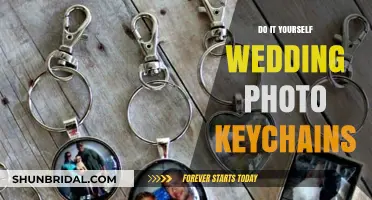 Personalized Wedding Photo Keychains: A DIY Guide