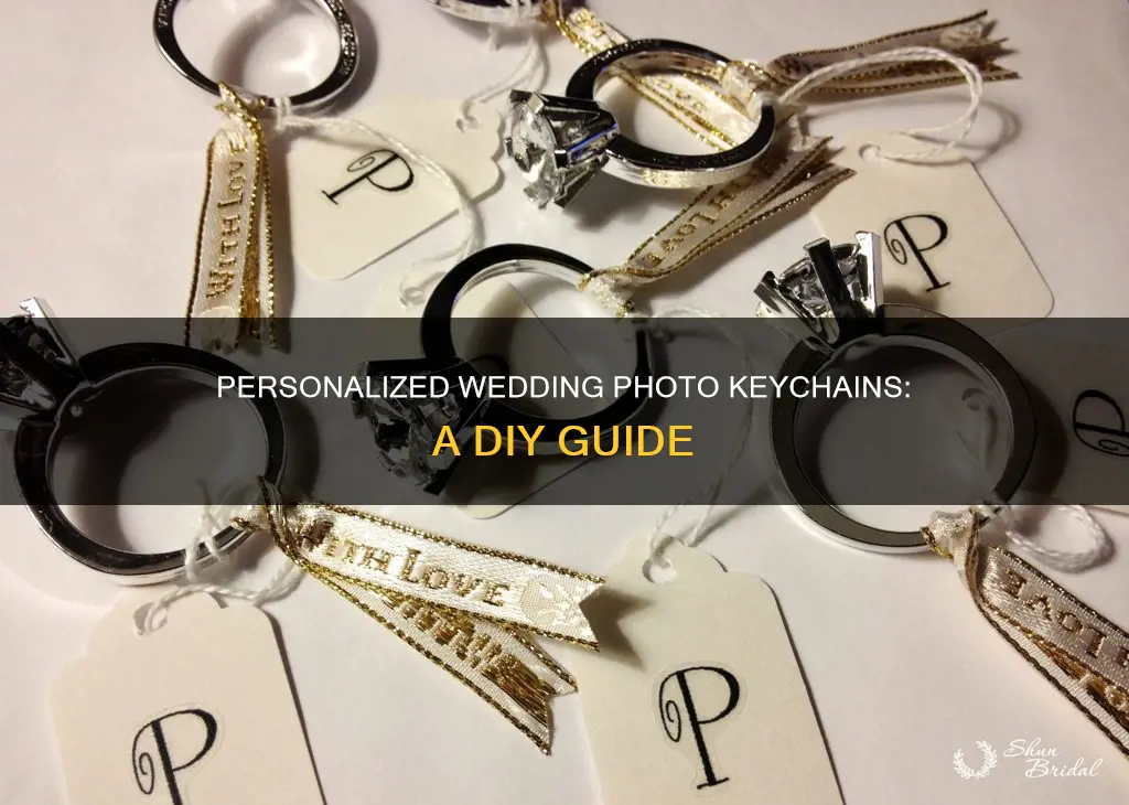 do it yourself wedding photo keychains