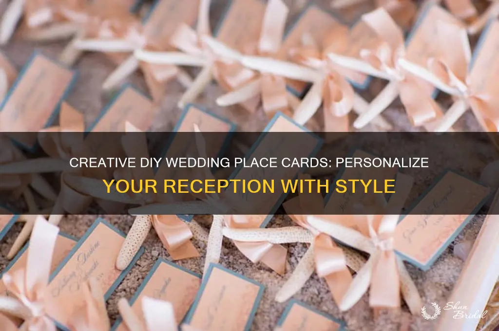 do it yourself wedding place cards