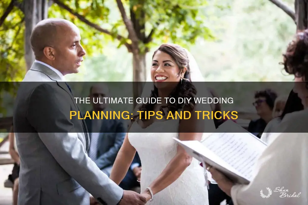 do it yourself wedding planning