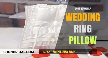 Creative Ring Pillow Ideas for Your DIY Wedding