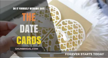 DIY Wedding Save the Date Cards: Creative Ideas for Personalized Announcements